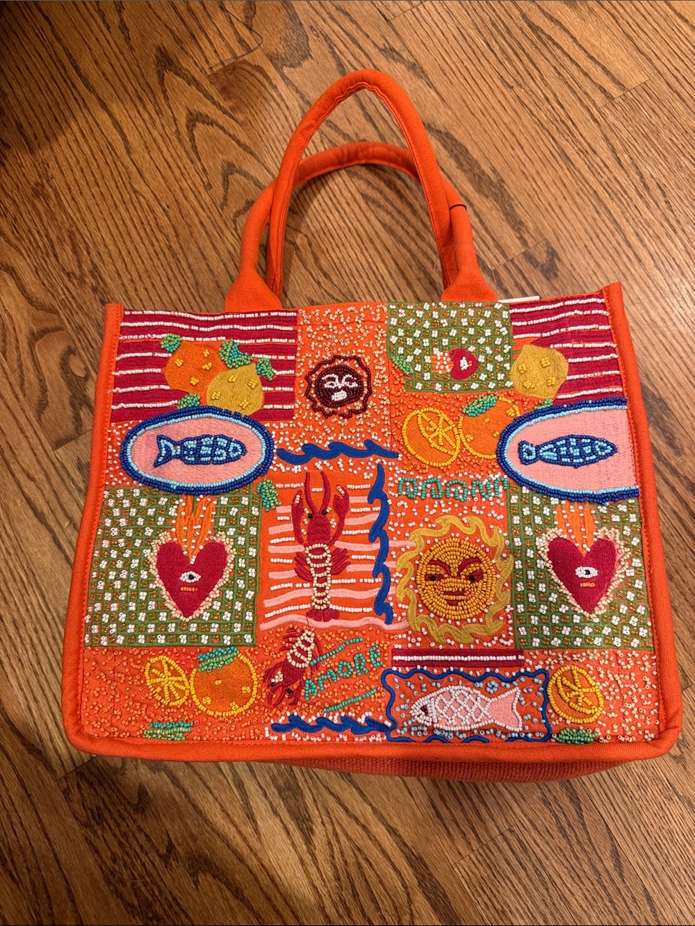 SUN & SEA BEADED TOTE - Picture 8 of 9